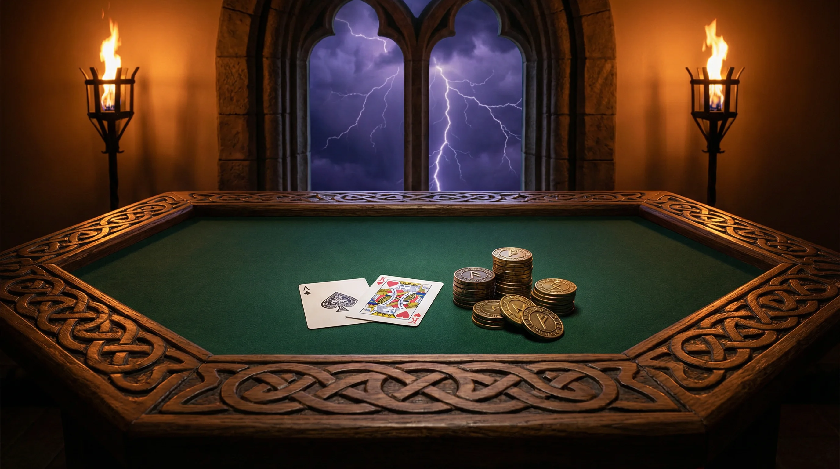 Mesa de Blackjack estilo Thor