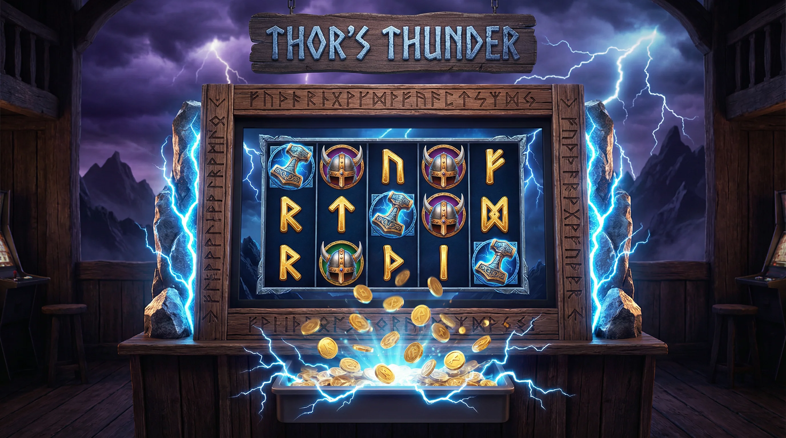 Tragamonedas con tema de Thor